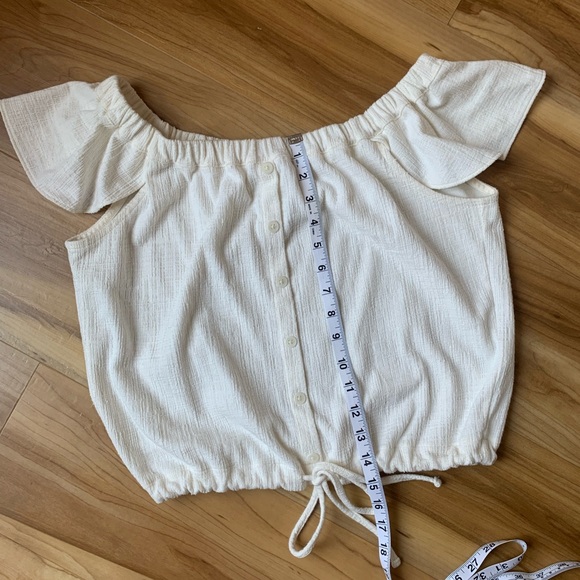 MADEWELL Texture and Thread Off the Shoulder Top - Picture 5 of 10